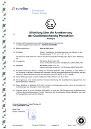 Tumbnail PDF ATEX Certificate
